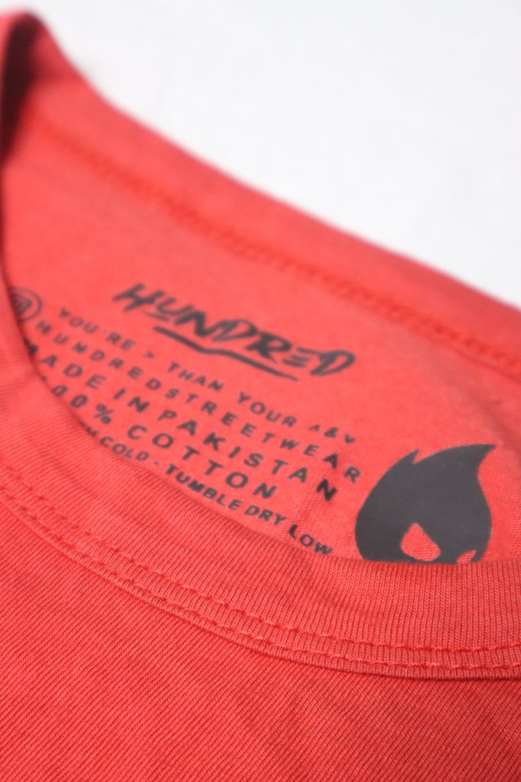 Pastel Red Tee